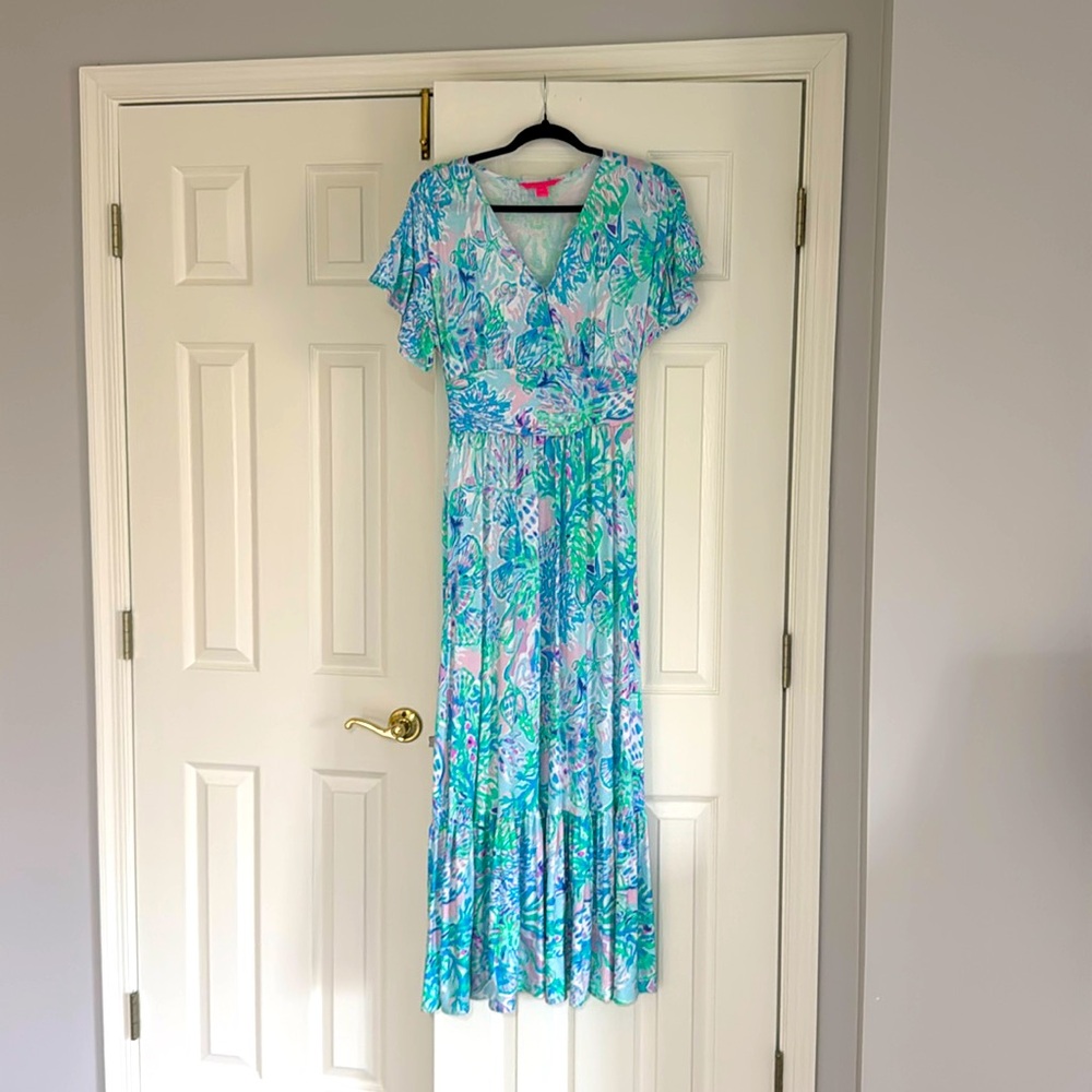 Lilly Pulitzer Jessi flutter dress